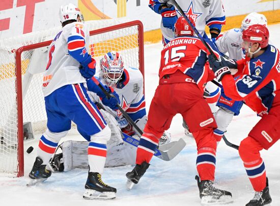 Russia Ice Hockey Kontinental League CSKA - SKA