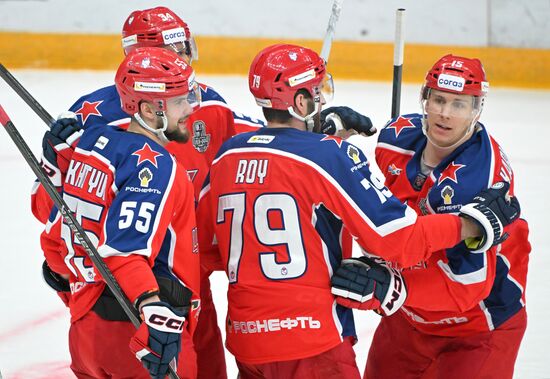 Russia Ice Hockey Kontinental League CSKA - SKA