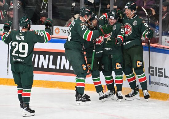 Russia Ice Hockey Kontinental League Ak Bars - Traktor