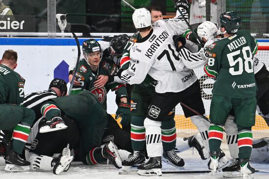 Russia Ice Hockey Kontinental League Ak Bars - Traktor