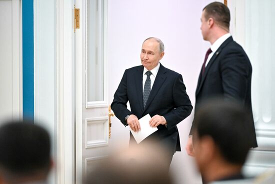 Russia Putin Culture Presidential Prizes