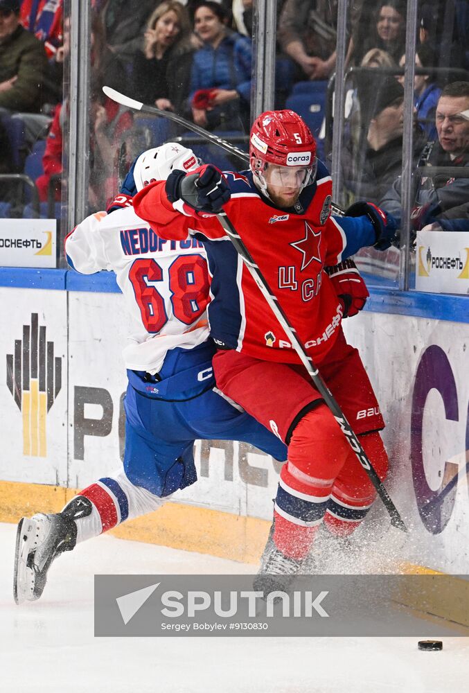 Russia Ice Hockey Kontinental League CSKA - SKA