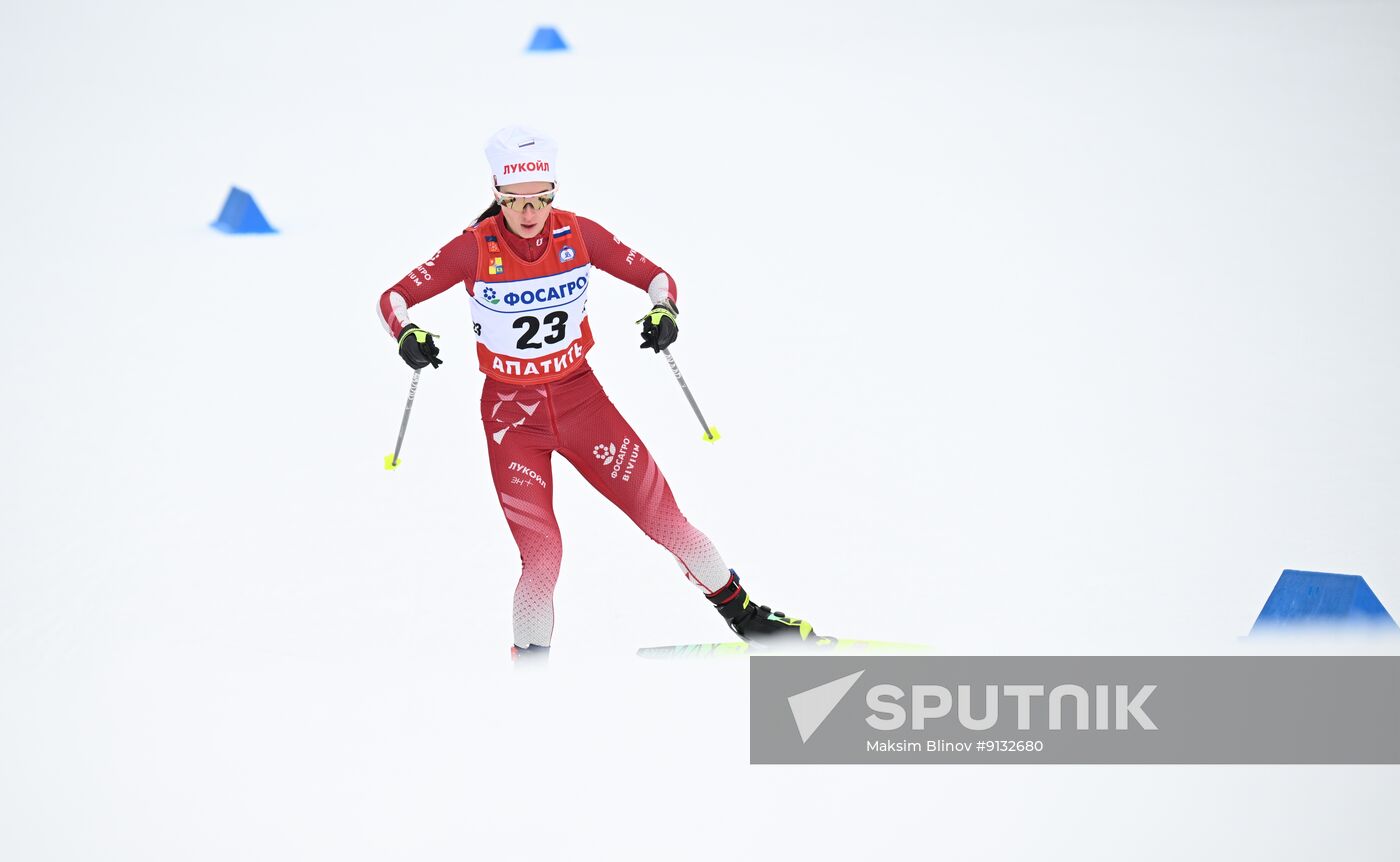 Russia Cross-Country Skiing Cup Women Free
