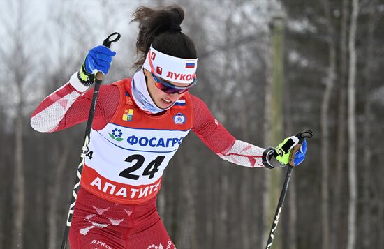 Russia Cross-Country Skiing Cup Women Free