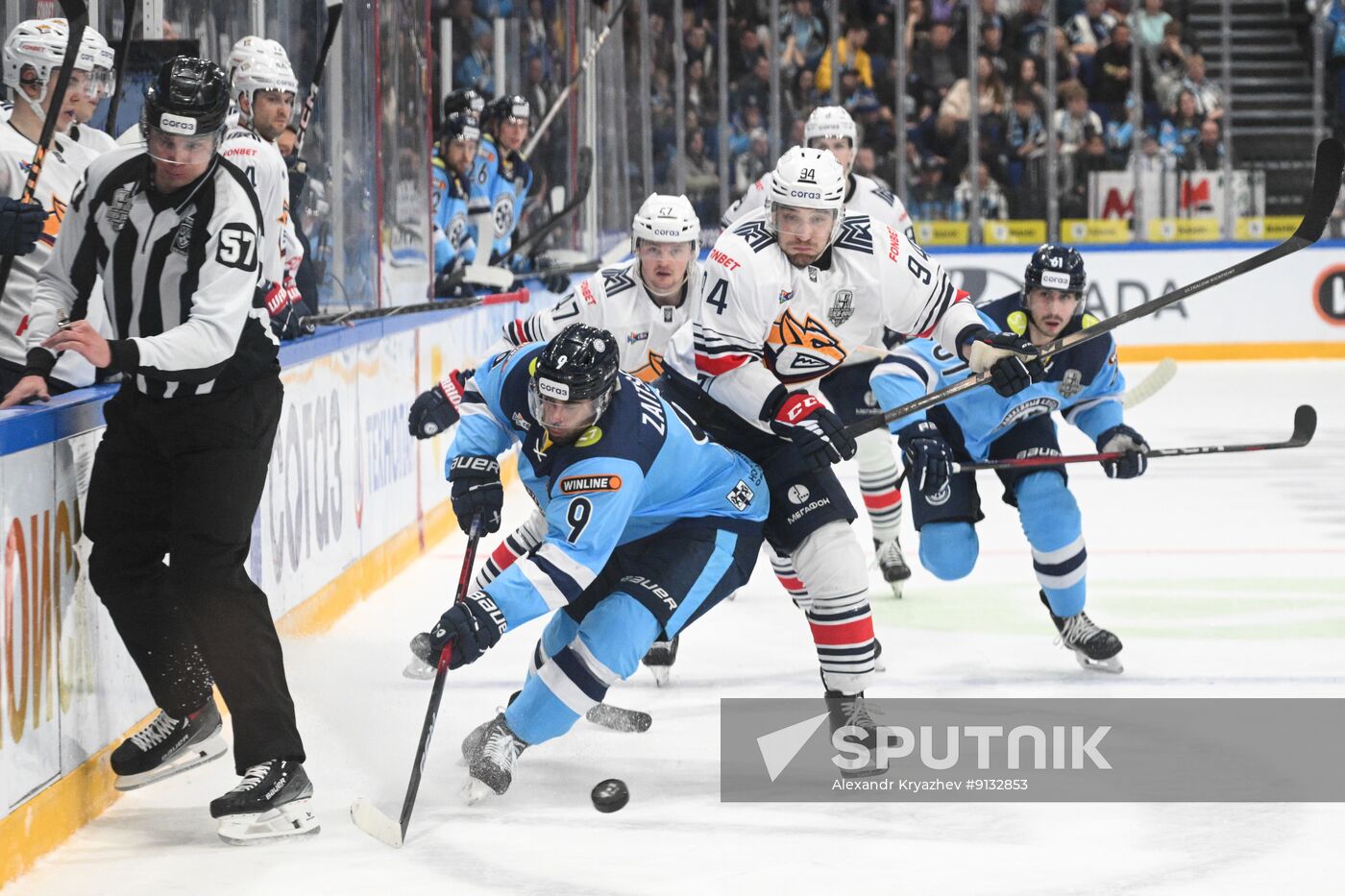 Russia Ice Hockey Kontinental League Sibir - Metallurg