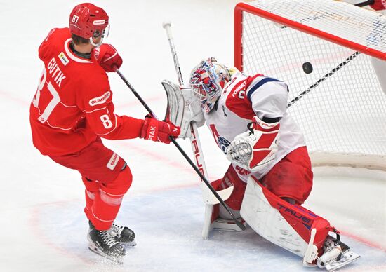 Russia Ice Hockey Kontinental League Spartak - Lokomotiv