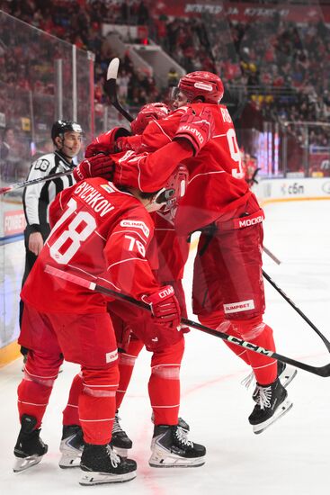 Russia Ice Hockey Kontinental League Spartak - Lokomotiv