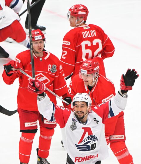 Russia Ice Hockey Kontinental League Spartak - Lokomotiv
