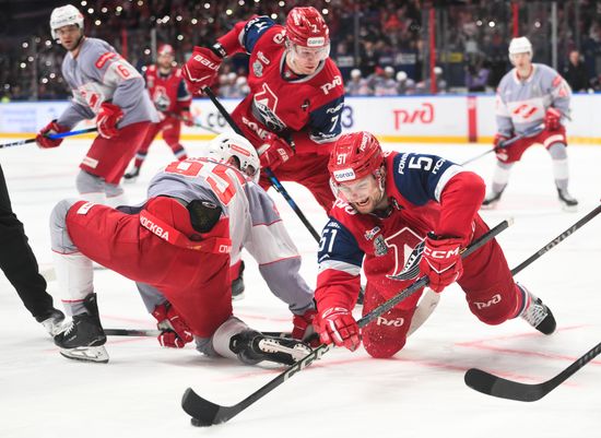 Russia Ice Hockey Kontinental League Lokomotiv - Spartak