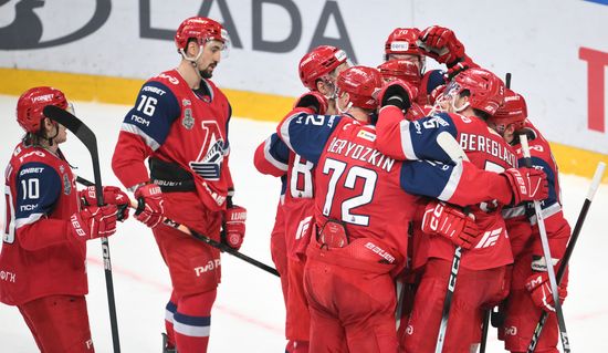 Russia Ice Hockey Kontinental League Lokomotiv - Spartak
