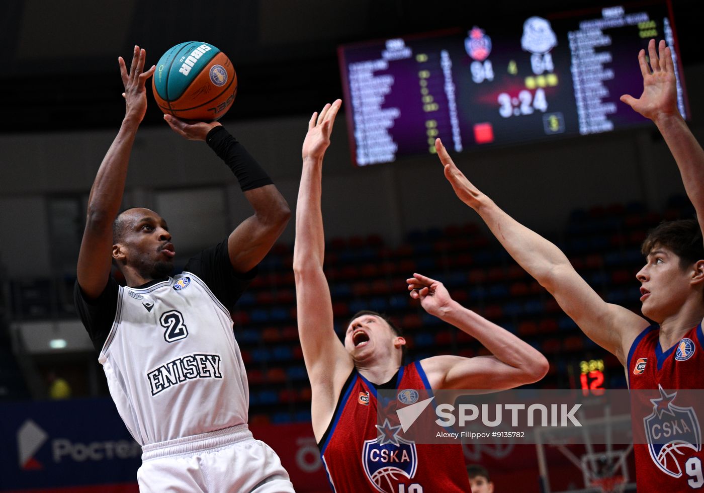 Russia Basketball United League CSKA - Enisey