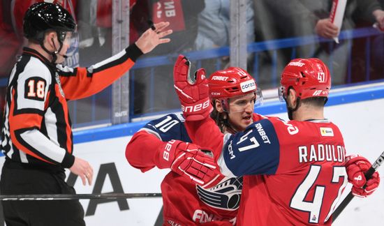 Russia Ice Hockey Kontinental League Lokomotiv - Spartak