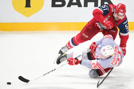 Russia Ice Hockey Kontinental League Lokomotiv - Spartak