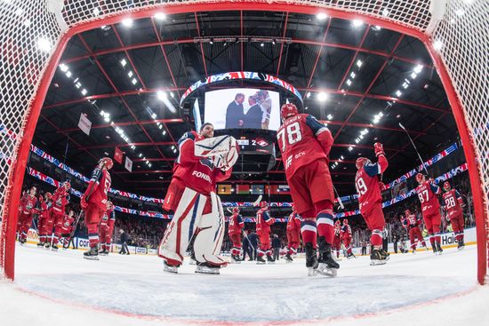 Russia Ice Hockey Kontinental League Lokomotiv - Spartak