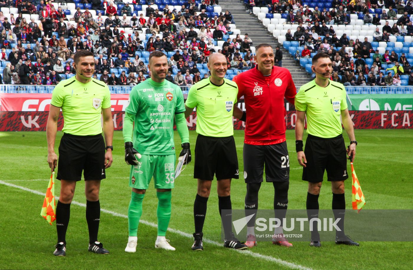 Russia Soccer Premier-League Akron - CSKA