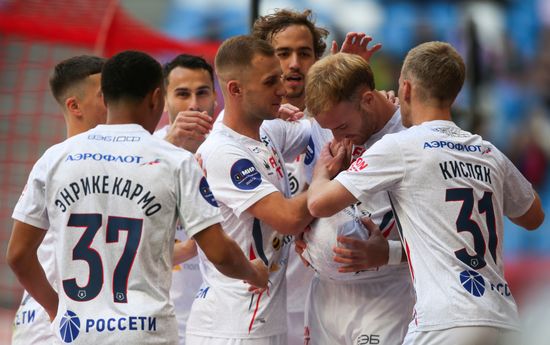 Russia Soccer Premier-League Akron - CSKA