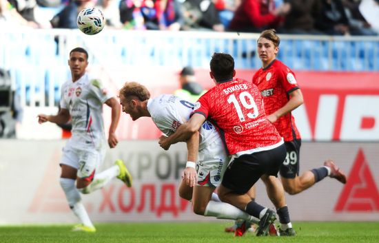 Russia Soccer Premier-League Akron - CSKA