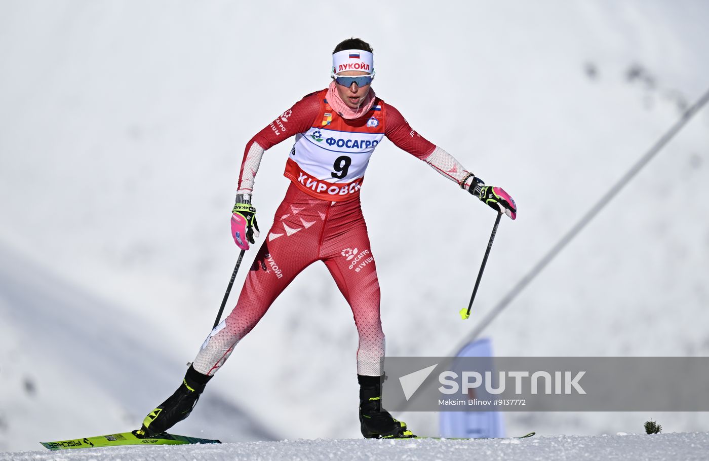 Russia Cross-Country Skiing Cup Women Mass Start