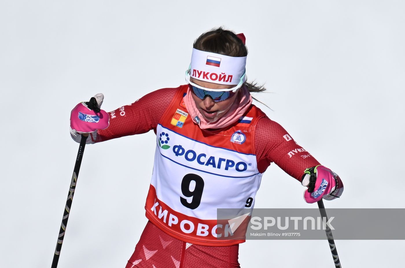 Russia Cross-Country Skiing Cup Women Mass Start