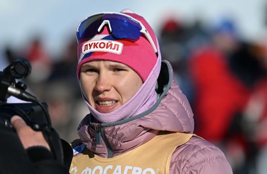 Russia Cross-Country Skiing Cup Women Mass Start