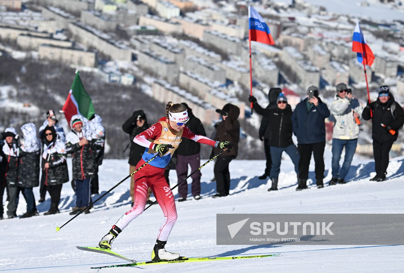 Russia Cross-Country Skiing Cup Women Mass Start