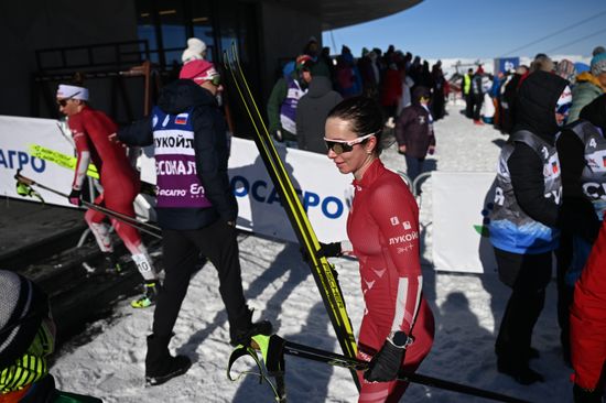 Russia Cross-Country Skiing Cup Women Mass Start