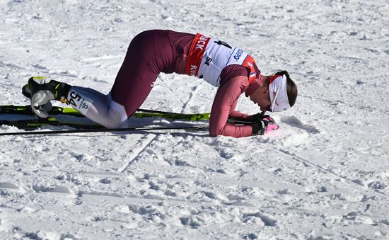 Russia Cross-Country Skiing Cup Women Mass Start