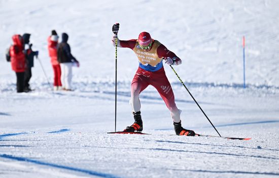 Russia Cross-Country Skiing Cup Men Mass Start