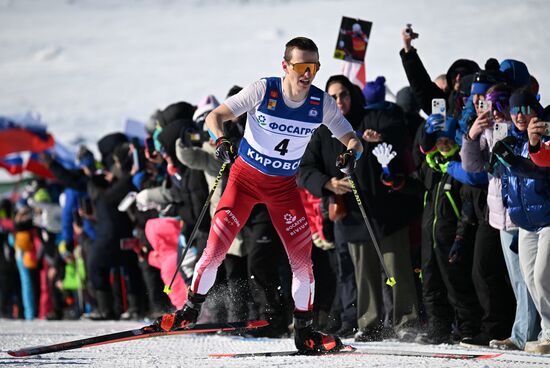 Russia Cross-Country Skiing Cup Men Mass Start