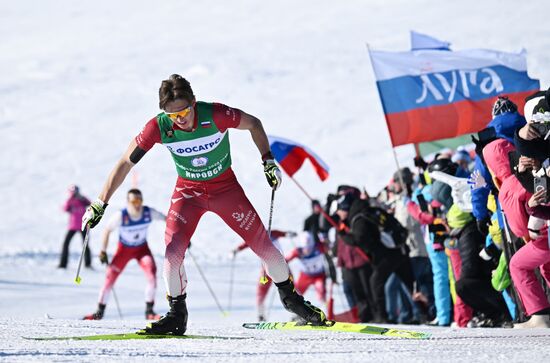 Russia Cross-Country Skiing Cup Men Mass Start