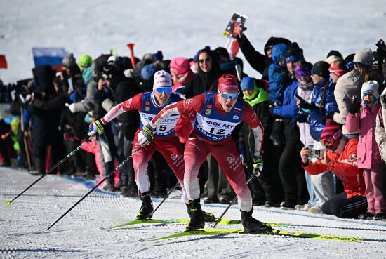 Russia Cross-Country Skiing Cup Men Mass Start