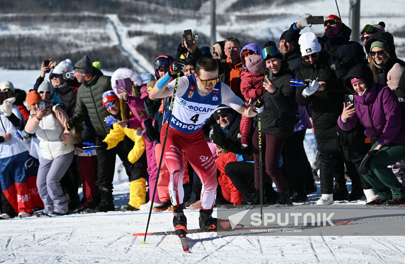 Russia Cross-Country Skiing Cup Men Mass Start