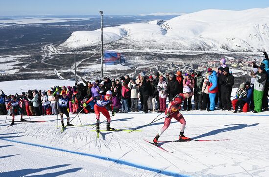 Russia Cross-Country Skiing Cup Men Mass Start