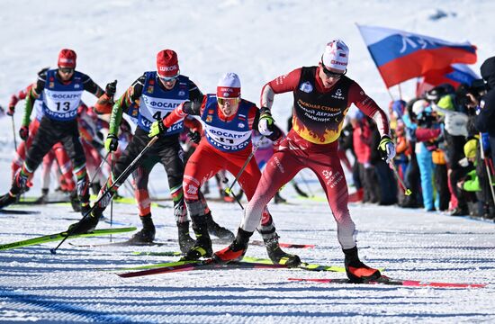 Russia Cross-Country Skiing Cup Men Mass Start