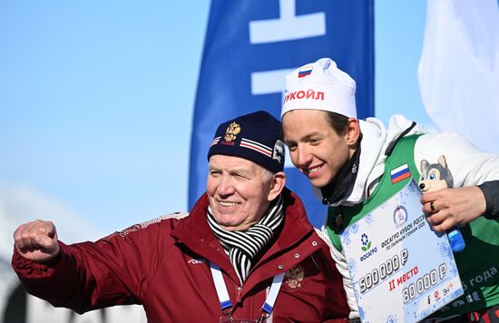 Russia Cross-Country Skiing Cup Men Mass Start