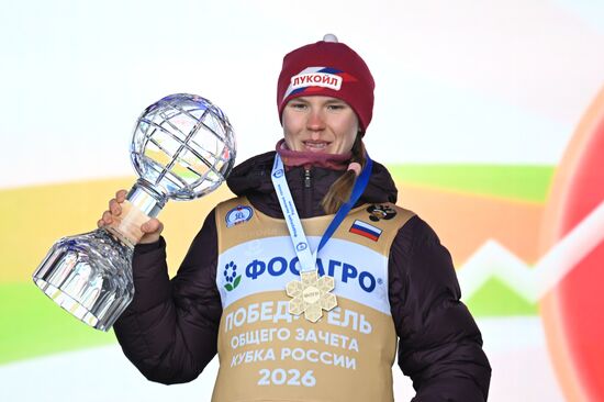 Russia Cross-Country Skiing Cup Awarding