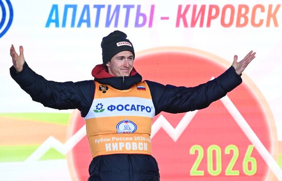 Russia Cross-Country Skiing Cup Awarding
