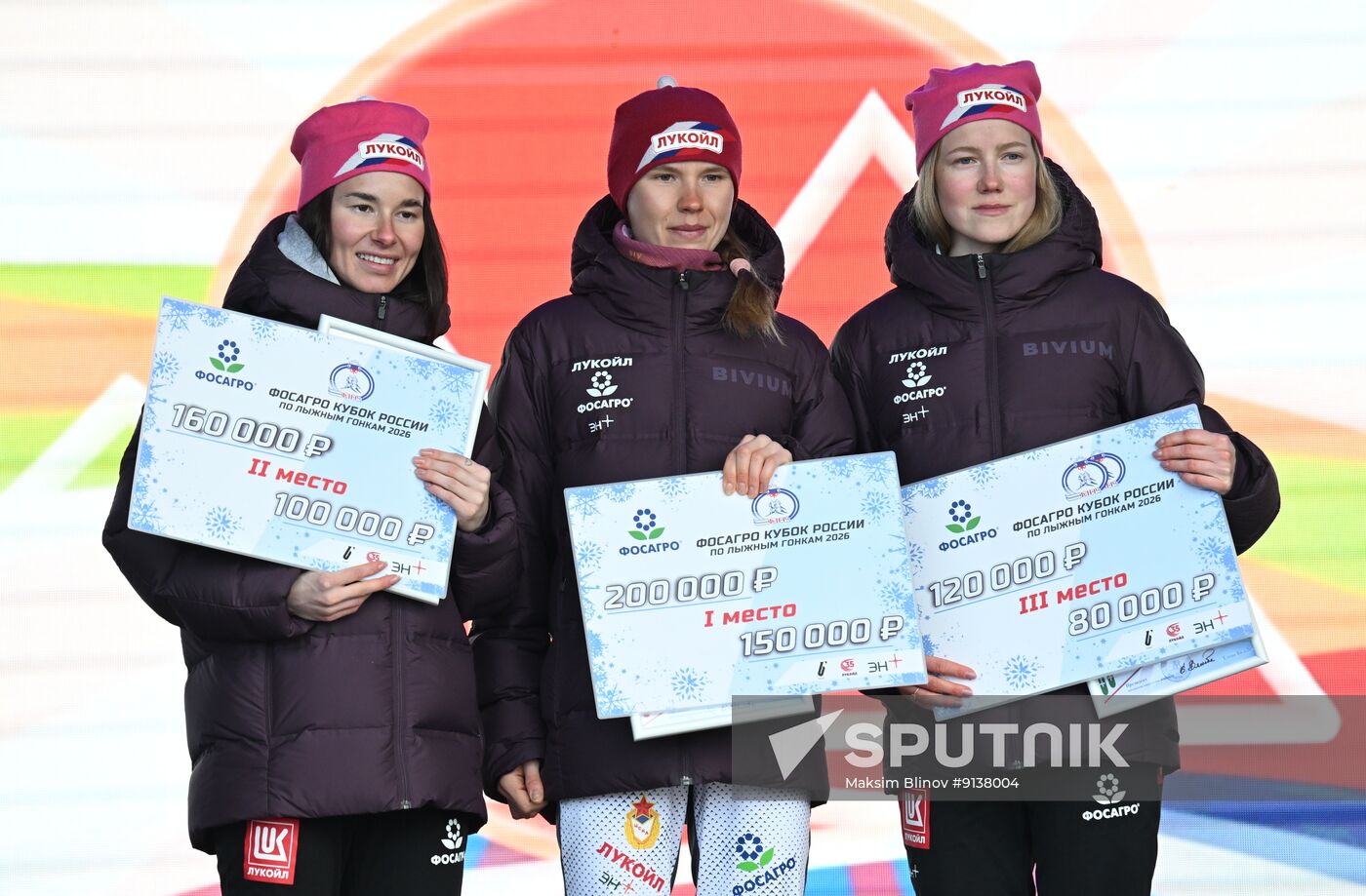 Russia Cross-Country Skiing Cup Awarding