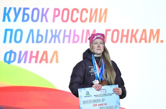 Russia Cross-Country Skiing Cup Awarding