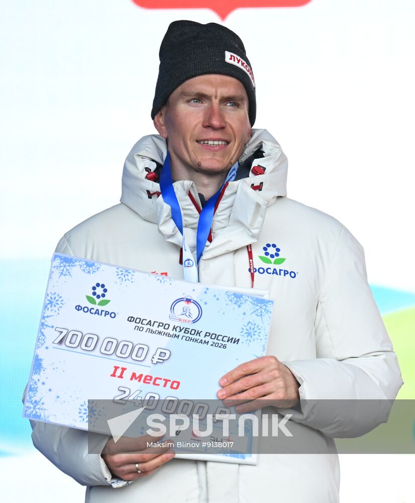 Russia Cross-Country Skiing Cup Awarding