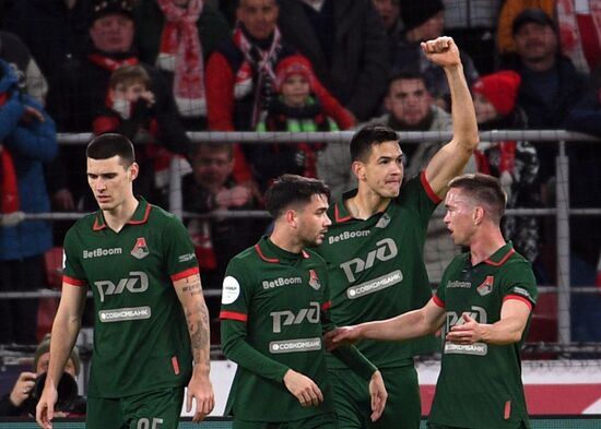 Russia Soccer Premier-League Spartak - Lokomotiv