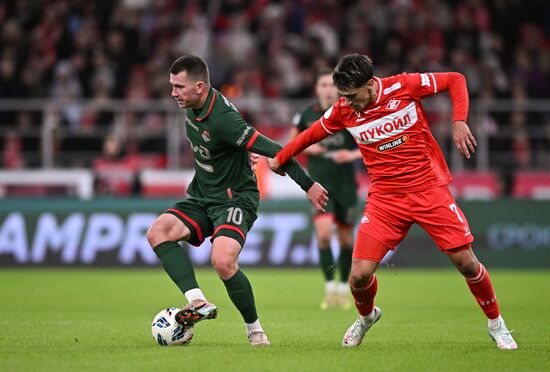 Russia Soccer Premier-League Spartak - Lokomotiv