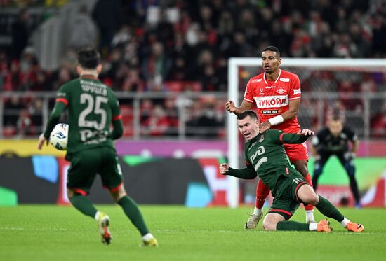 Russia Soccer Premier-League Spartak - Lokomotiv