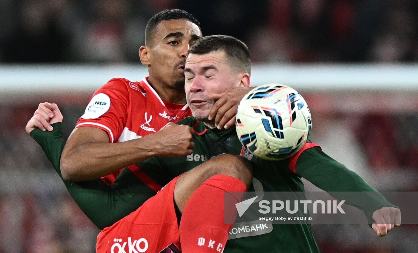 Russia Soccer Premier-League Spartak - Lokomotiv