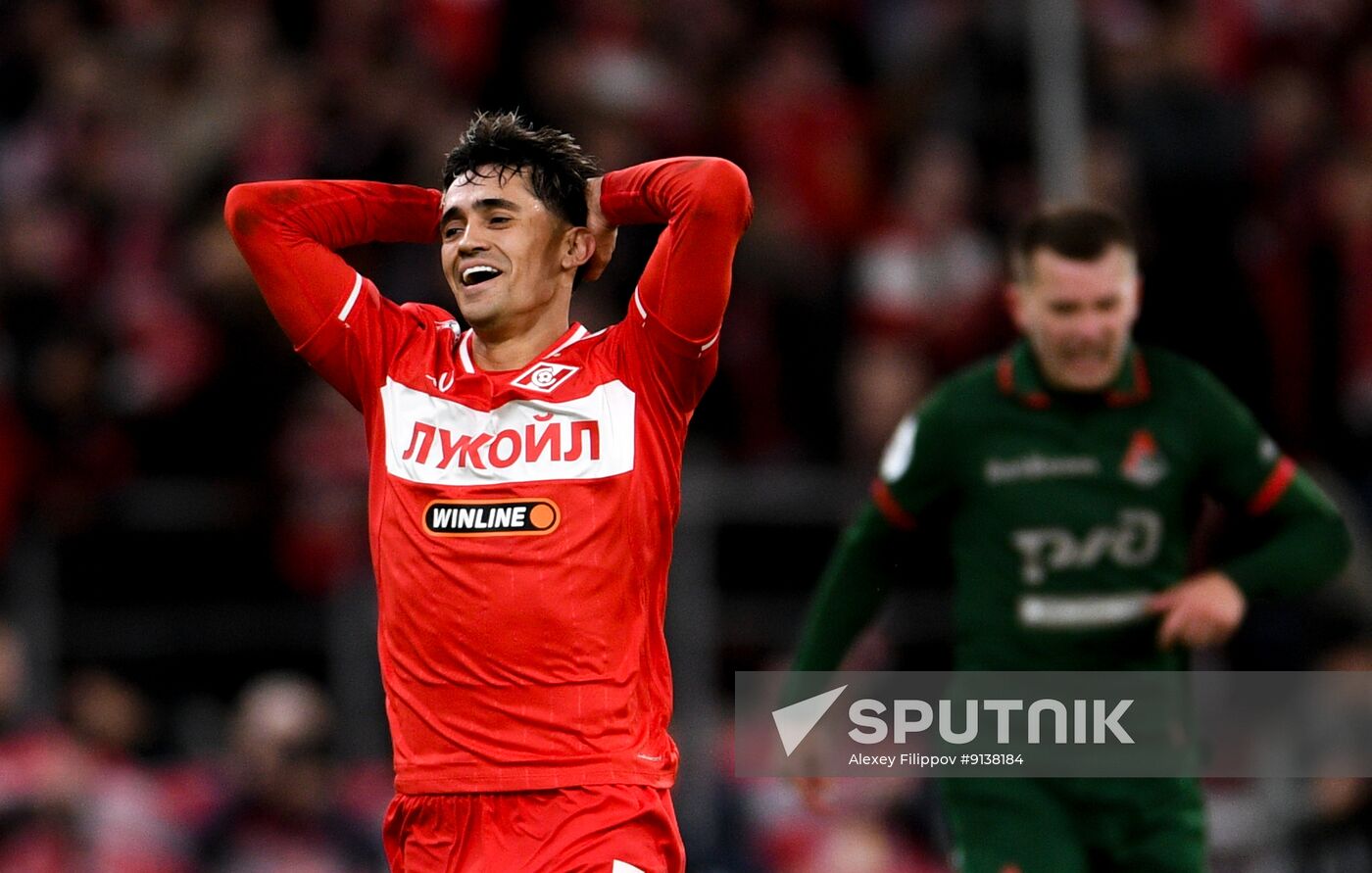 Russia Soccer Premier-League Spartak - Lokomotiv