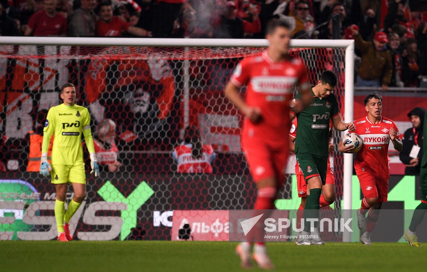 Russia Soccer Premier-League Spartak - Lokomotiv