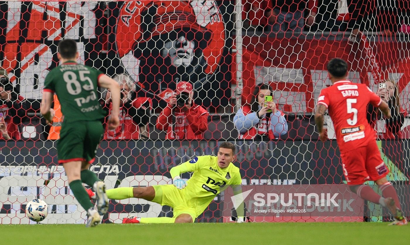 Russia Soccer Premier-League Spartak - Lokomotiv