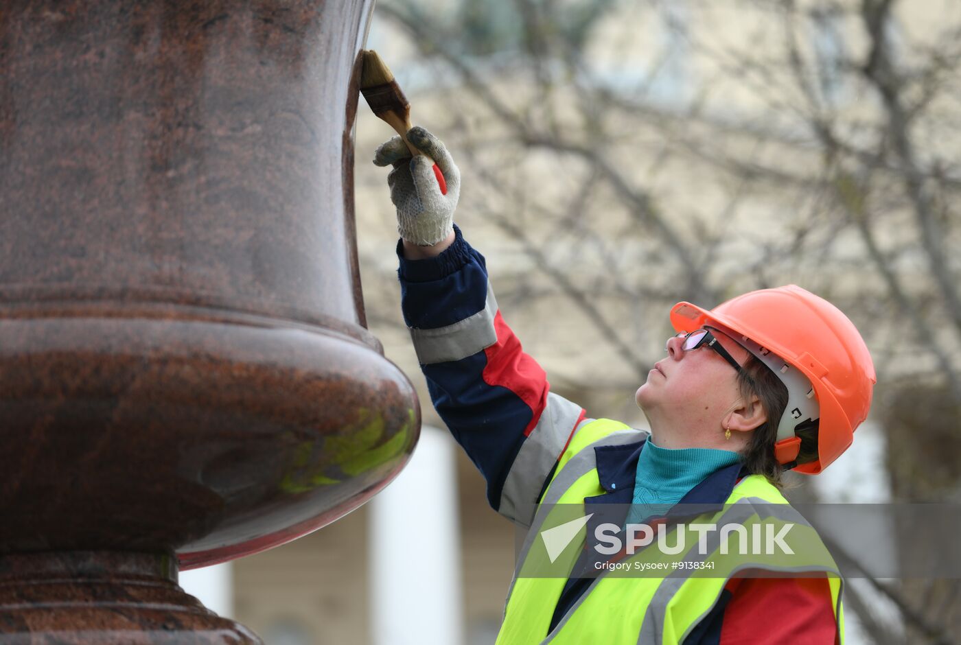 Russia Fountain Season Preparations