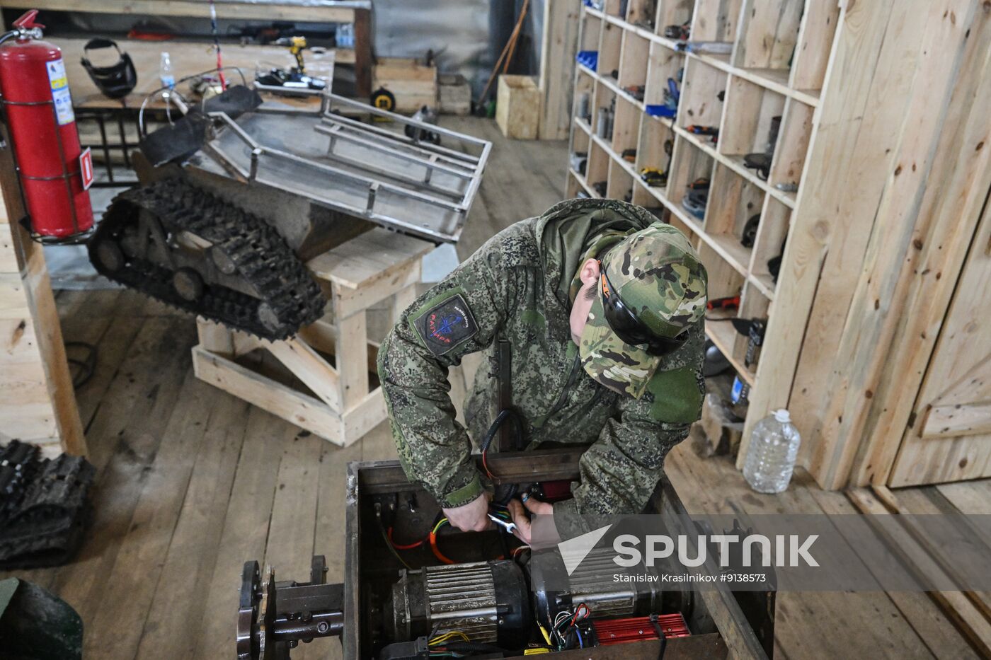 Russia Ukraine Military Operation Unmanned Ground Vehicles