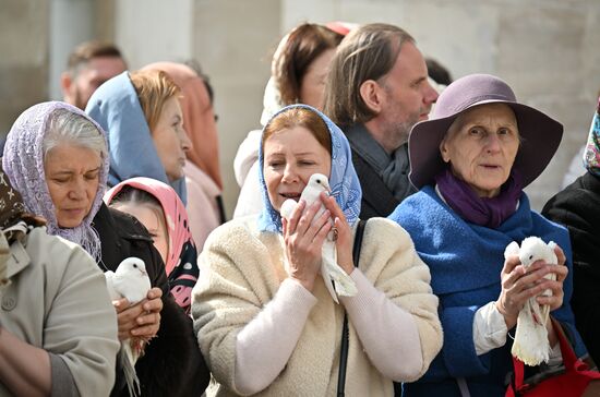 Russia Religion Annunciation Day